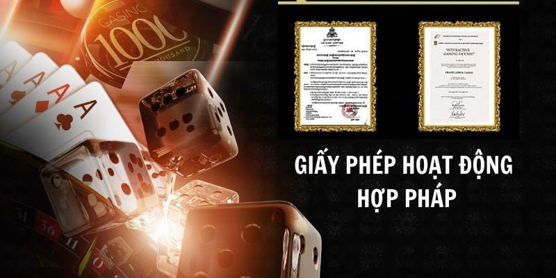 Giấy phép hoạt động mang ý nghĩa đối với nhà cái